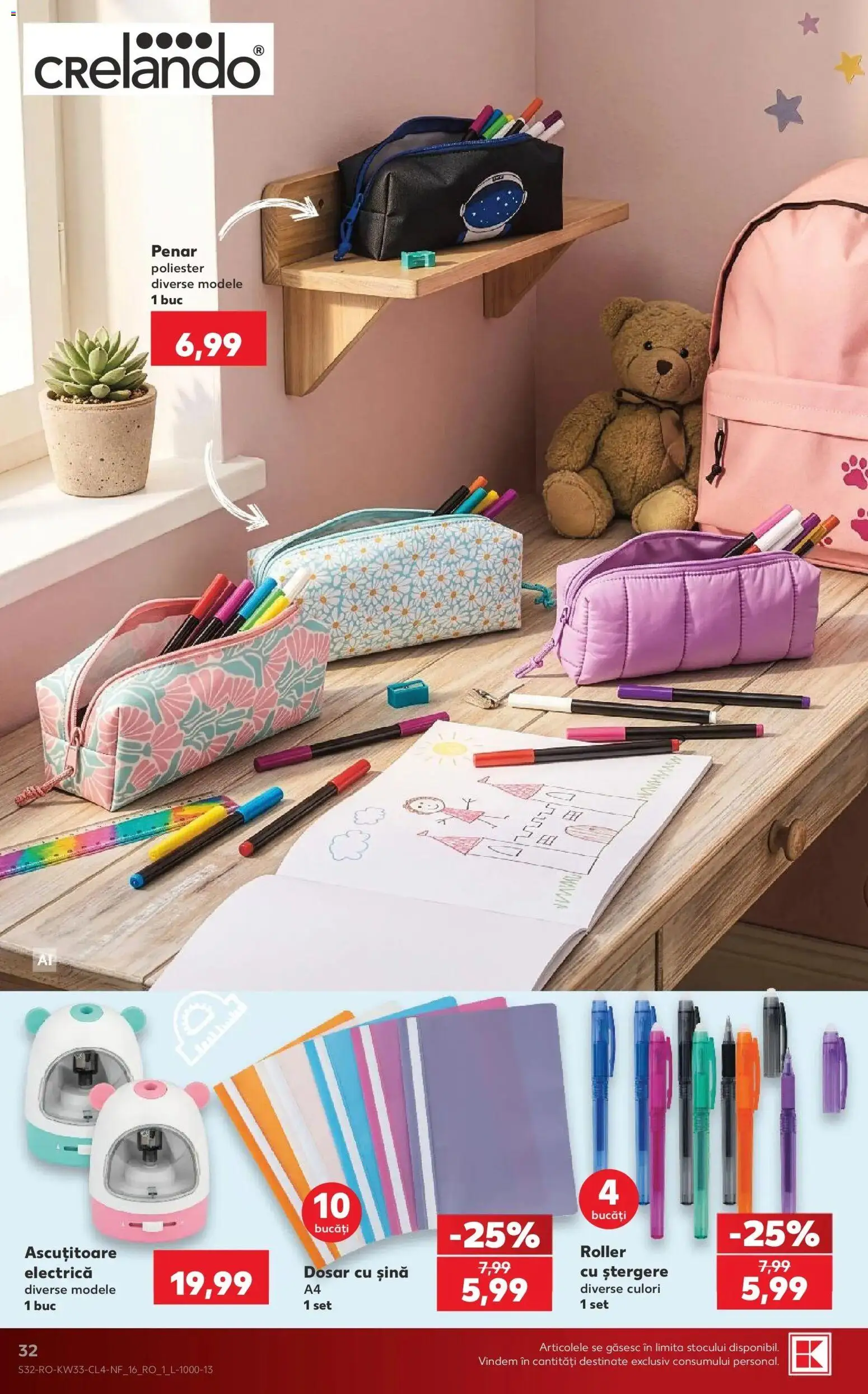 Kaufland Bârlad 12.08.2026 - Revista si Oferta | Pagină: 32 | Produse: Electrică, Ascuțitoare