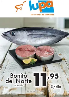 Vista previa Lupa Supermercados folleto válido desde el 10/09/2026