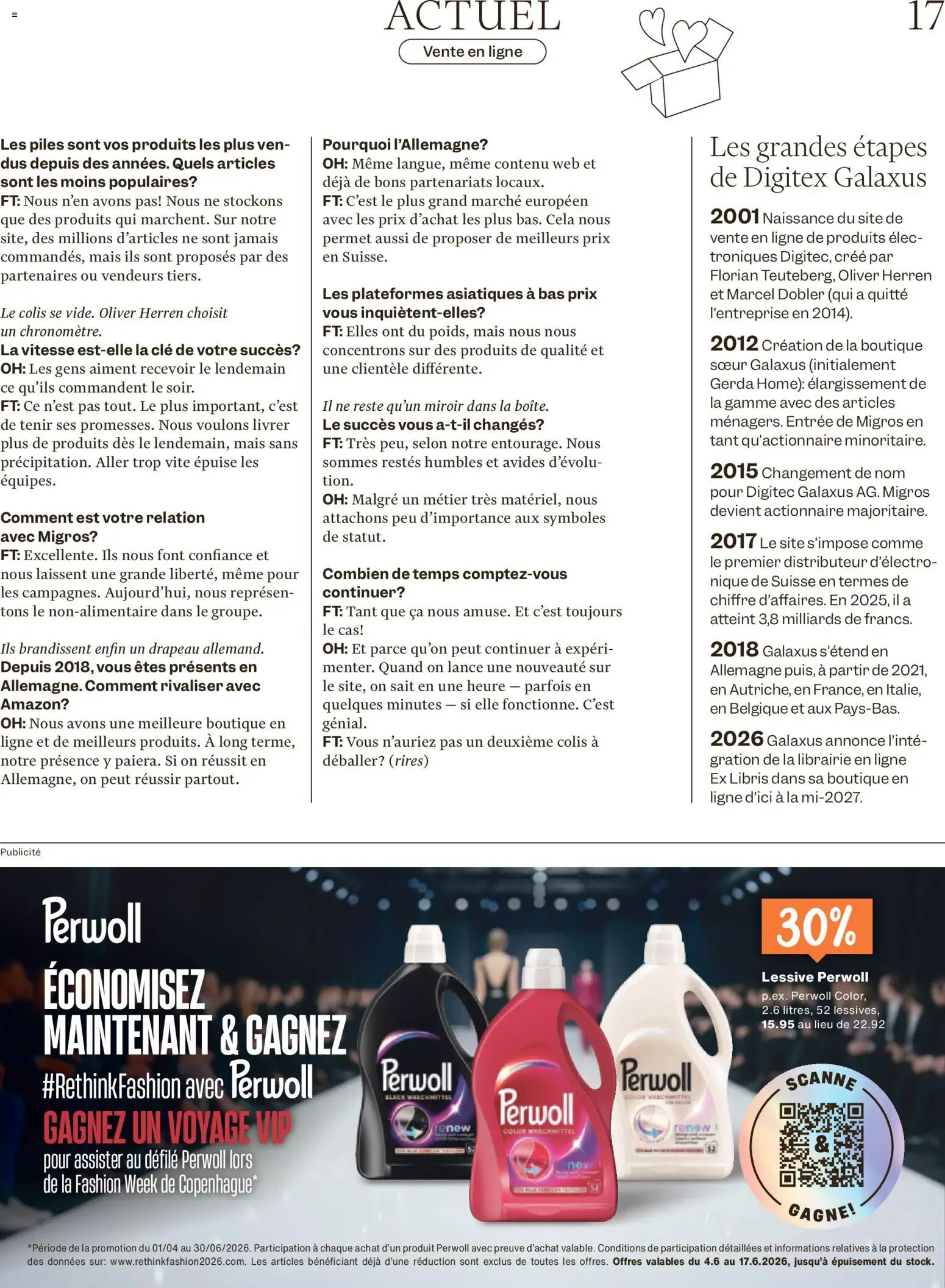 Migros aktionen Magazine FR – gültig ab 03.06.2026 | Seite: 17