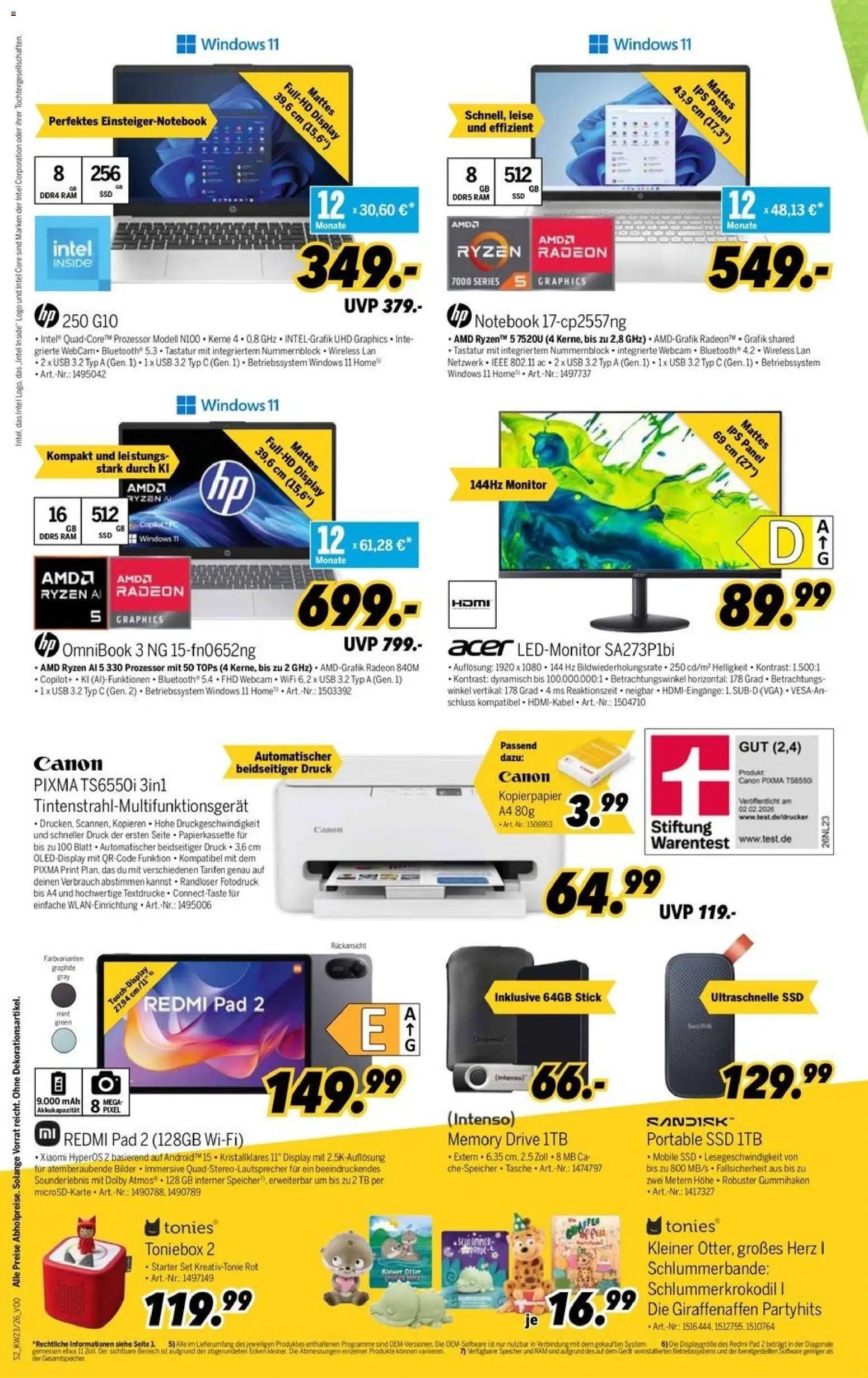 Medimax Prospekt – gültig ab 30.05.2026 | Seite: 2 | Produkte: HP, Bilder, Monitor, Tastatur