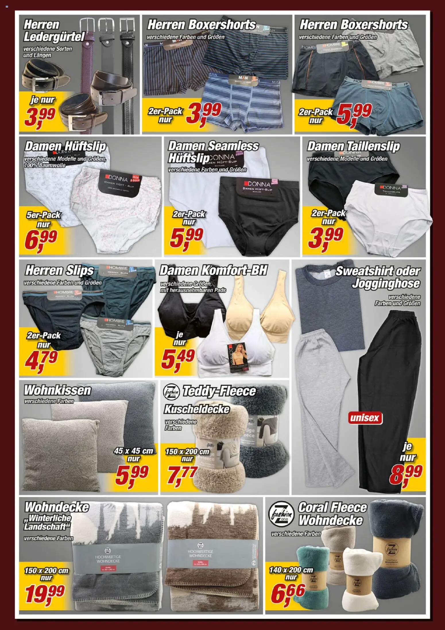 Posten Börse Prospekt – gültig ab 19.09.2026 | Seite: 6 | Produkte: Jogginghose, Sweatshirt, Coral, SUP
