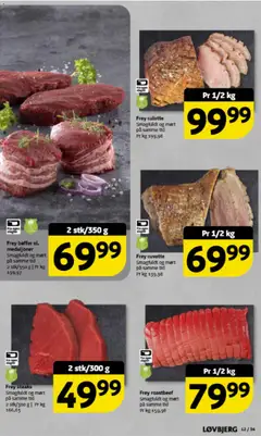 Løvbjerg - Tilbudsavis uge 19 gyldig fra 01.05.2026 | Side: 10 | Produkter: Bøffer, Roastbeef