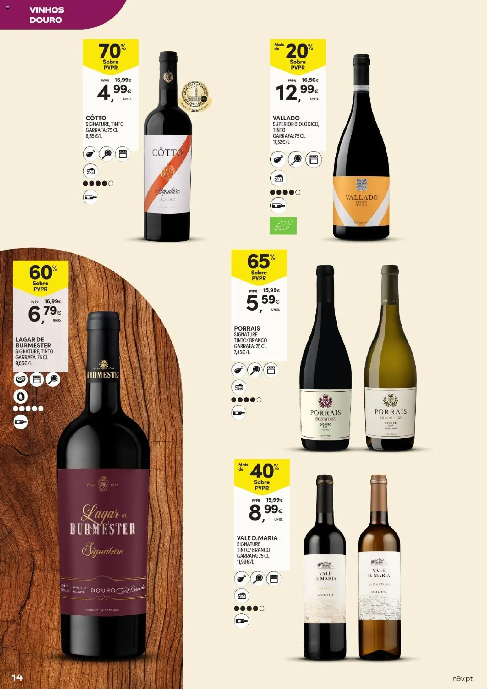 Continente Açores Vinhos, Enchidos e Queijos │ válido de 22/09/2026 | Página: 14 | Produtos: Vinho, Vinho tinto