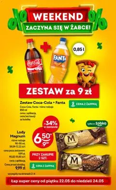 Pogląd oferty "Żabka gazetka - Weekendowe promocje" - ważna od 22.05.2026