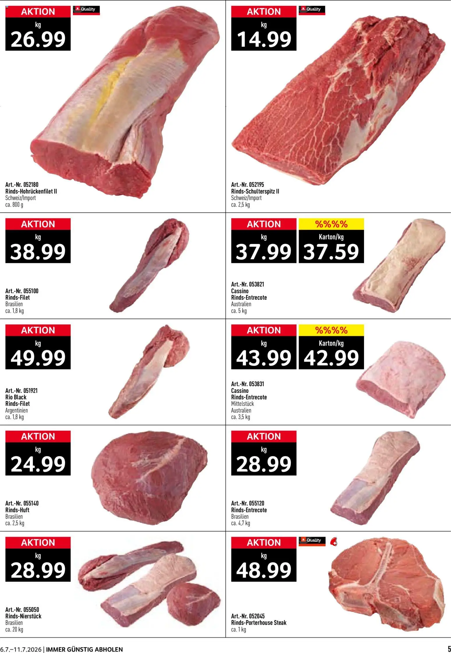 🛍️ Prodega aktionen ab 06.07.2026 » Entdecken Sie exklusive Rabatte und sparen Sie noch heute! 💰 | Schweiz