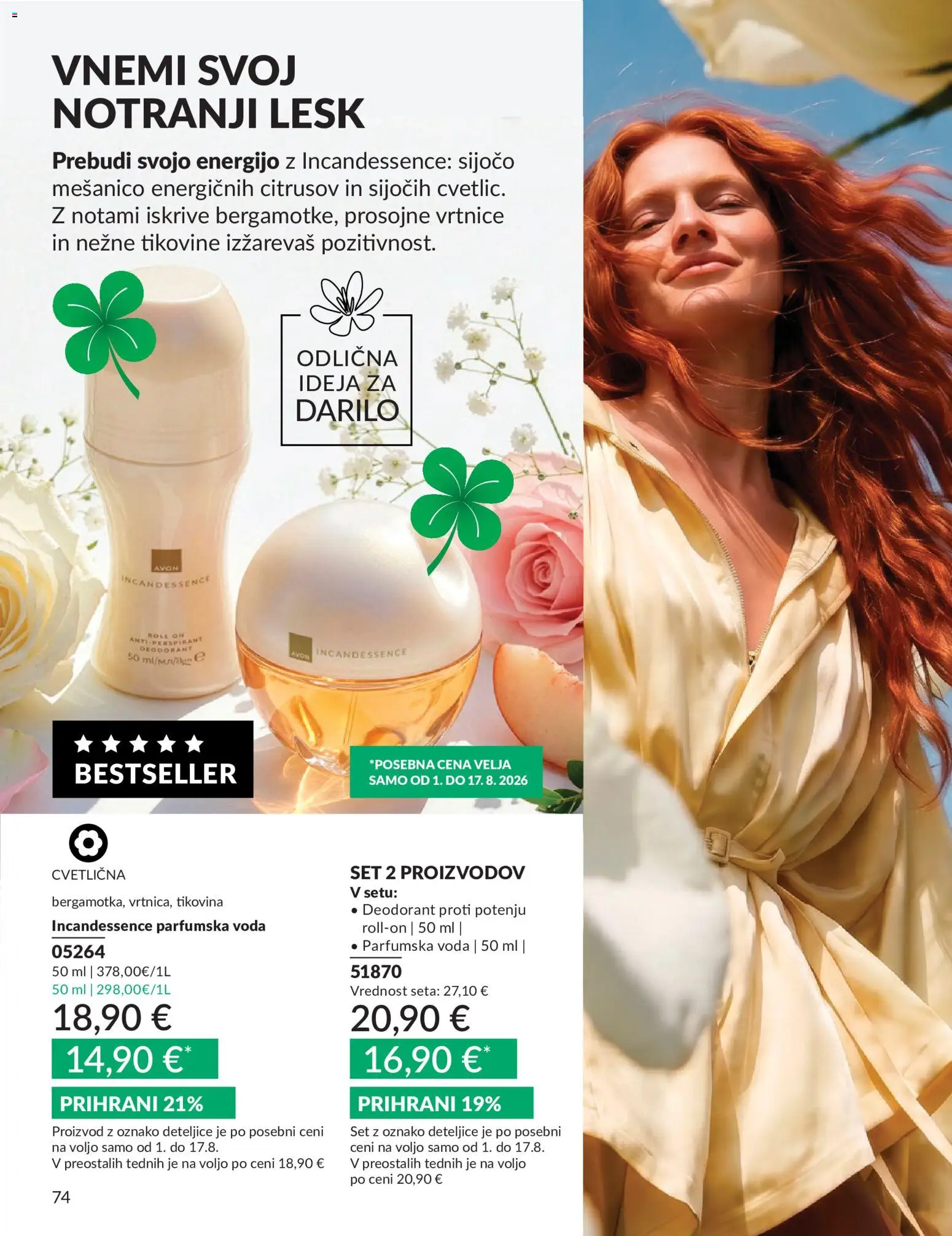 Novi Avon katalog ponudbe – veljaven od 01.08.2026 | Stran: 74
