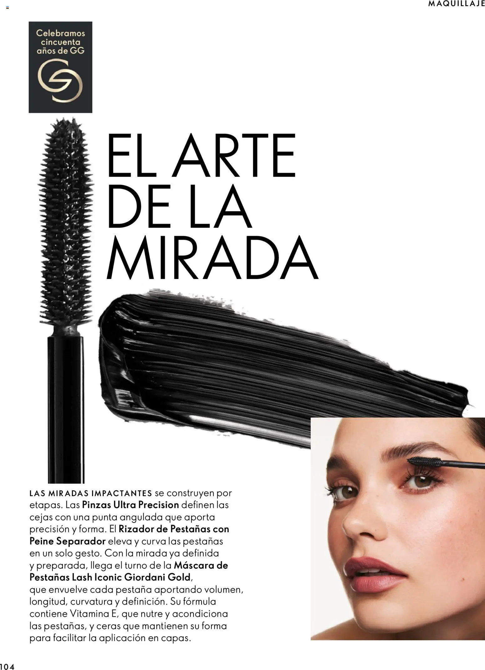 Oriflame - Catálogo Campaña 14 │ válido desde el 07/10/2026 | Página: 104 | Productos: Maquillaje, Máscara, Máscara de pestañas