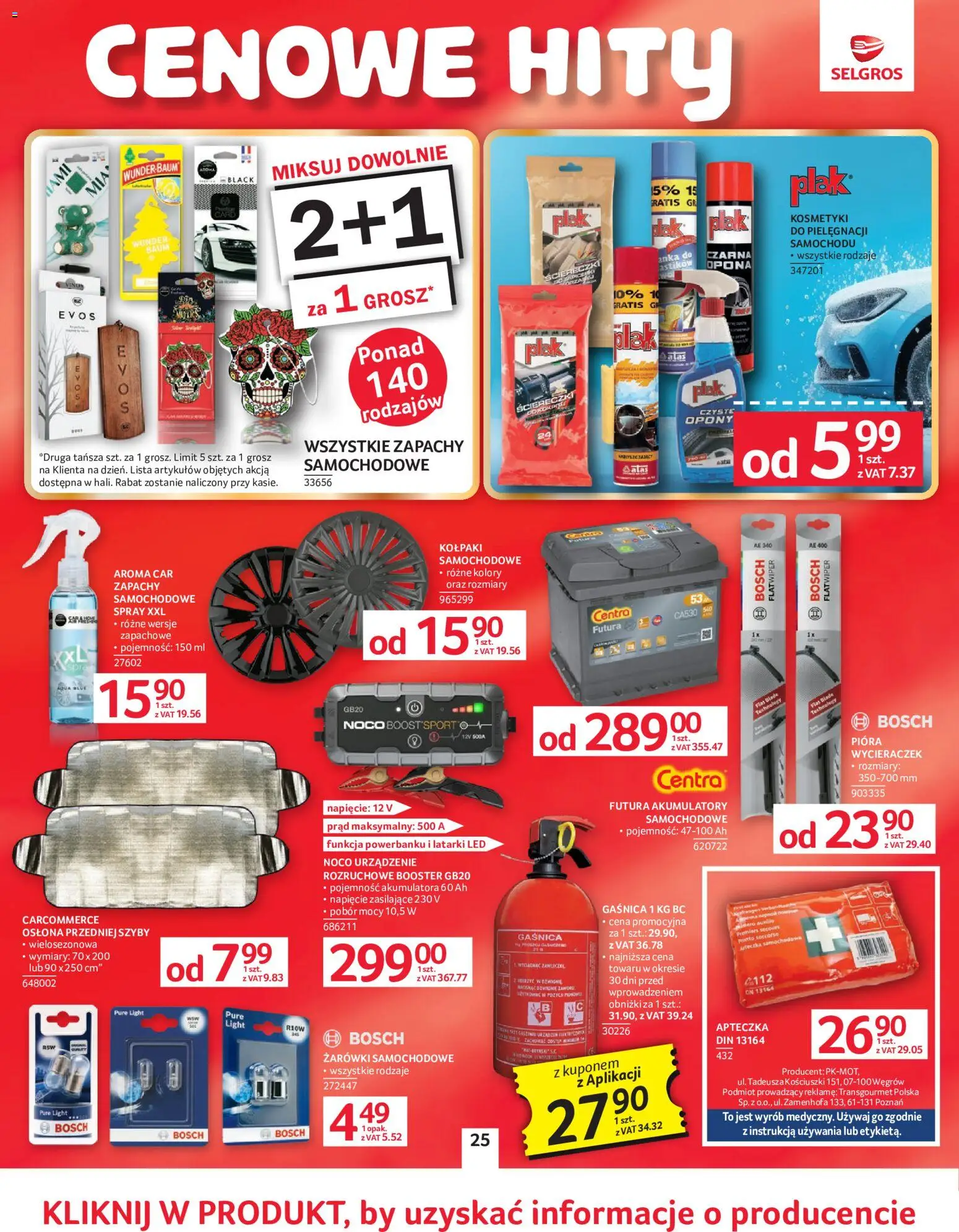 Selgros cash&carry gazetka - Oferta przemysłowa od 02.06.2026 | Strona: 28 | Produkty: Gaśnica, Kosmetyki, Żarówki