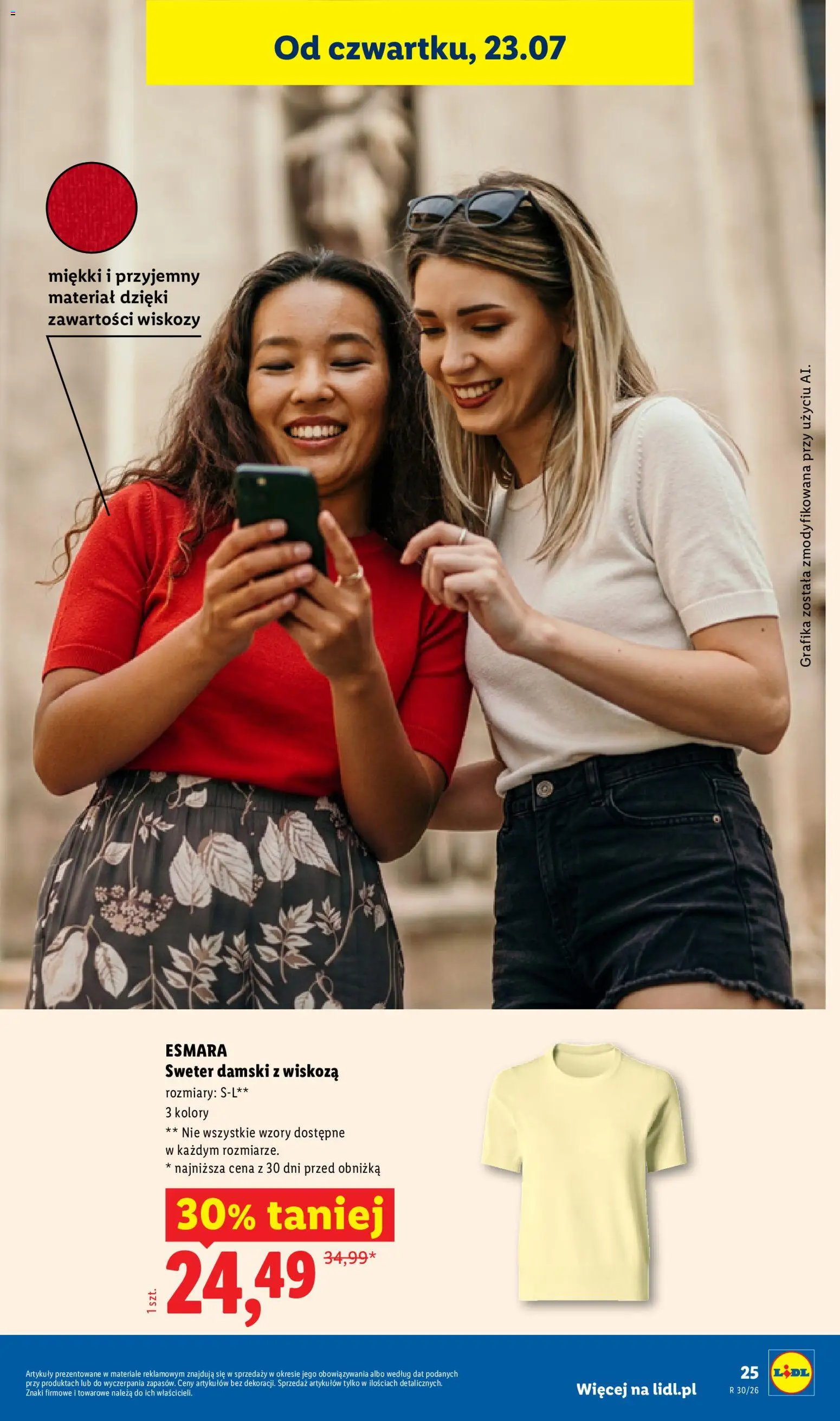 Lidl Katalog od 20.07.2026 | Strona: 33 | Produkty: Sweter