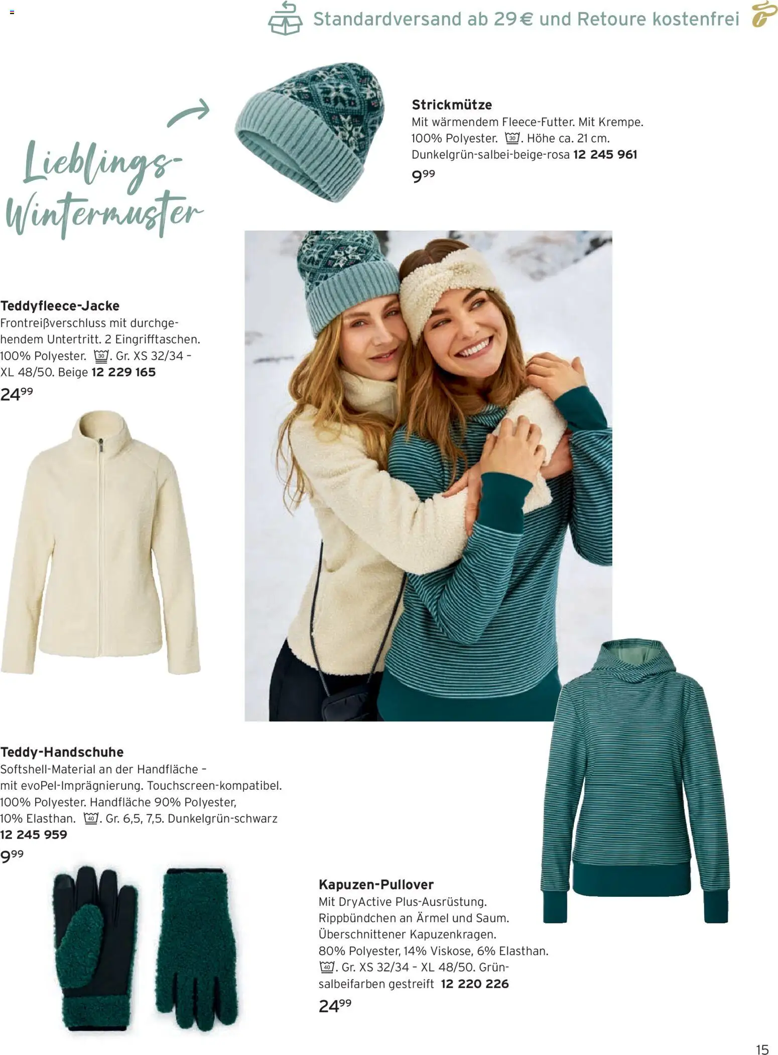 Angebote Tchibo – gültig ab 01.11.2026 | Seite: 15 | Produkte: Kapuzenpullover