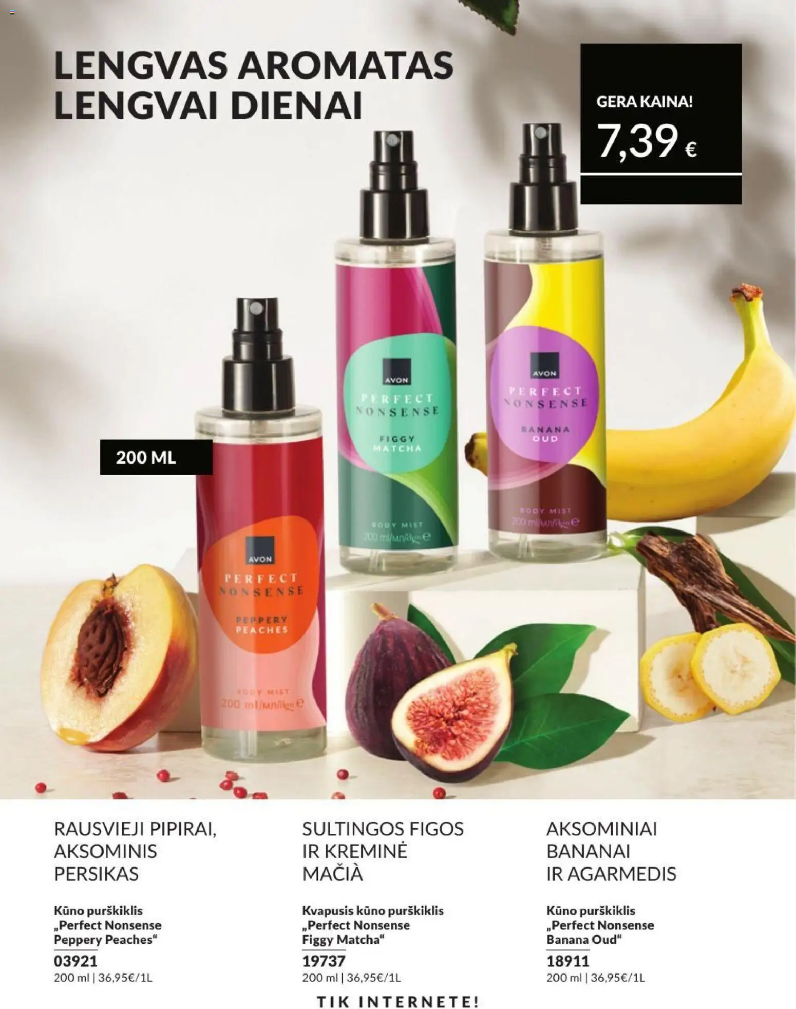 AVON akcijos nuo 2026.09.01 | Puslapis: 200 | Prekių: Bananai