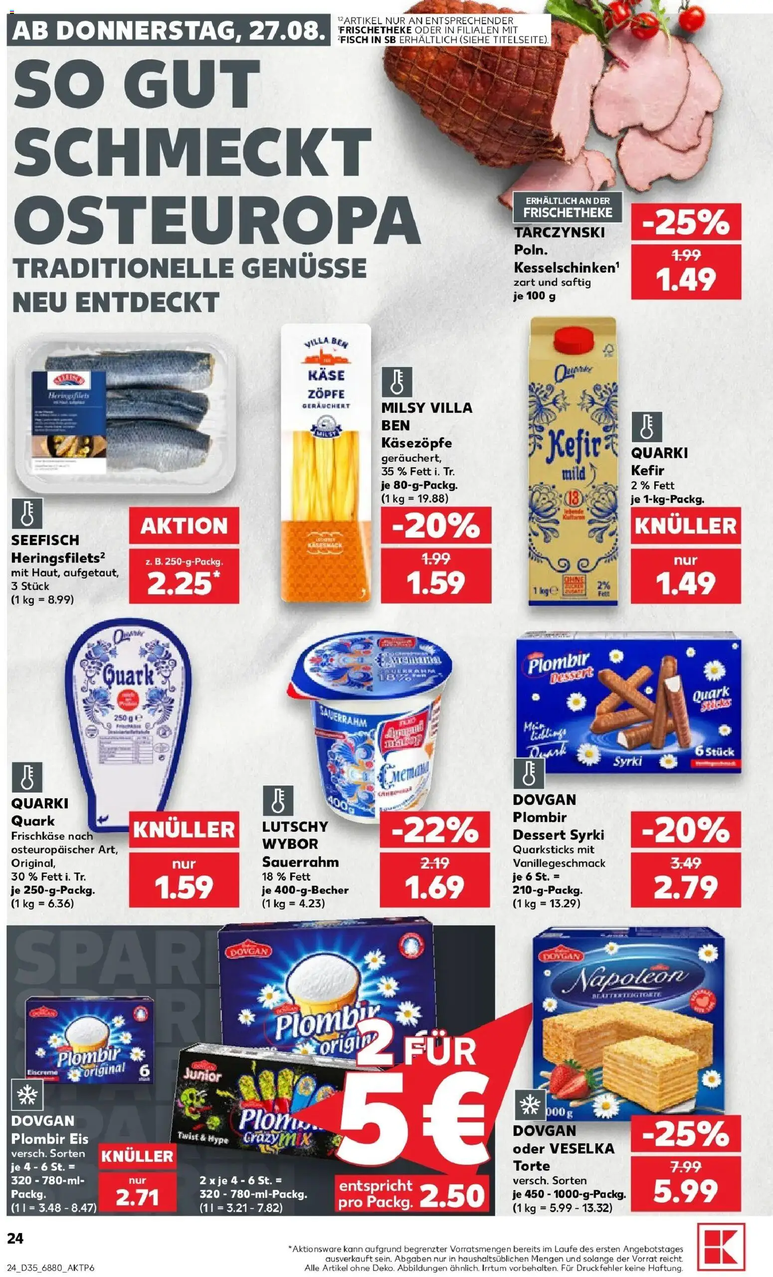 Prospekt Kaufland ab 24.08.2026 » Angebote Online zum Blättern | Seite: 35