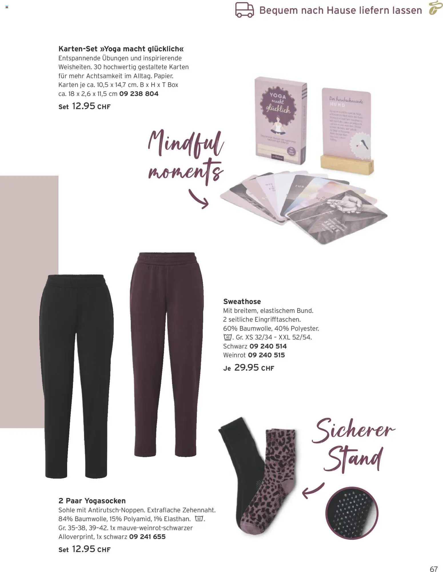 Tchibo aktionen – gültig ab 01.09.2026 | Seite: 67 | Produkte: Box, Sweathose