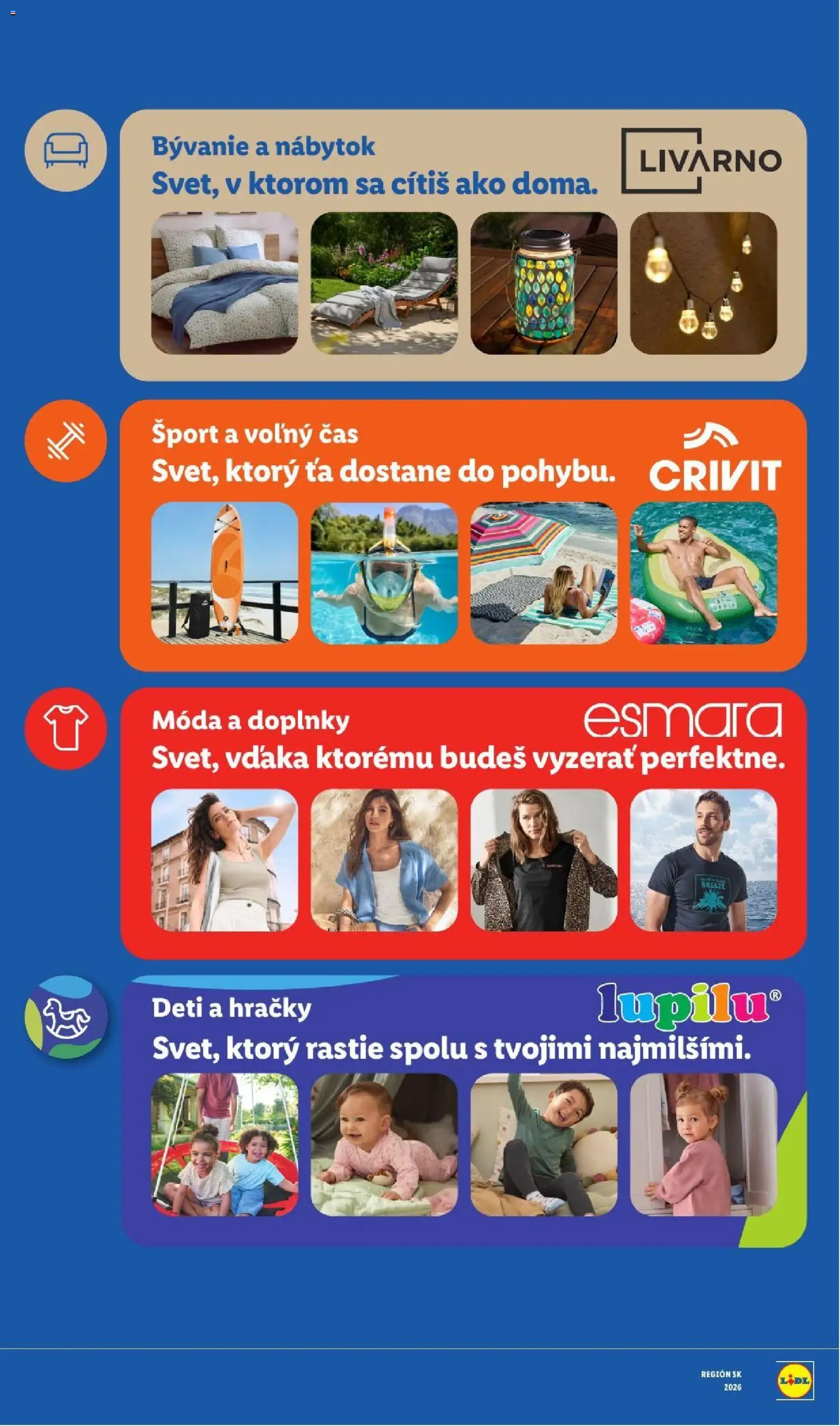 Nové Lidl akcie – leták je platný od 20.07.2026 | Strana: 53 | Produkty: Nábytok, Hračky