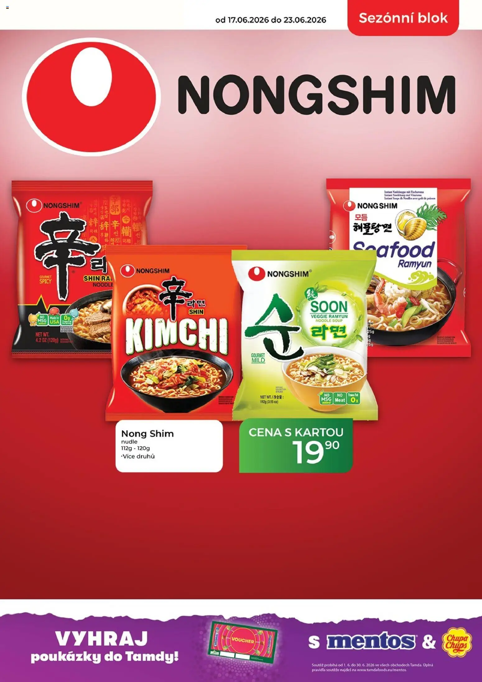 Tamda Foods leták od 17.06.2026 | Strana: 9 | Produkty: Gourmet, Kimchi, Blok, Nudle
