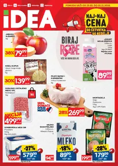 Roda katalog Naj naj cena od četvrtka do nedelje - pregled Idea kataloga - važi od 29.10.2026