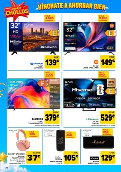 Vista previa Carrefour folleto válido desde el 24/09/2026 | Página: 76 | Productos: Portátil, Televisión, Audio, Altavoz