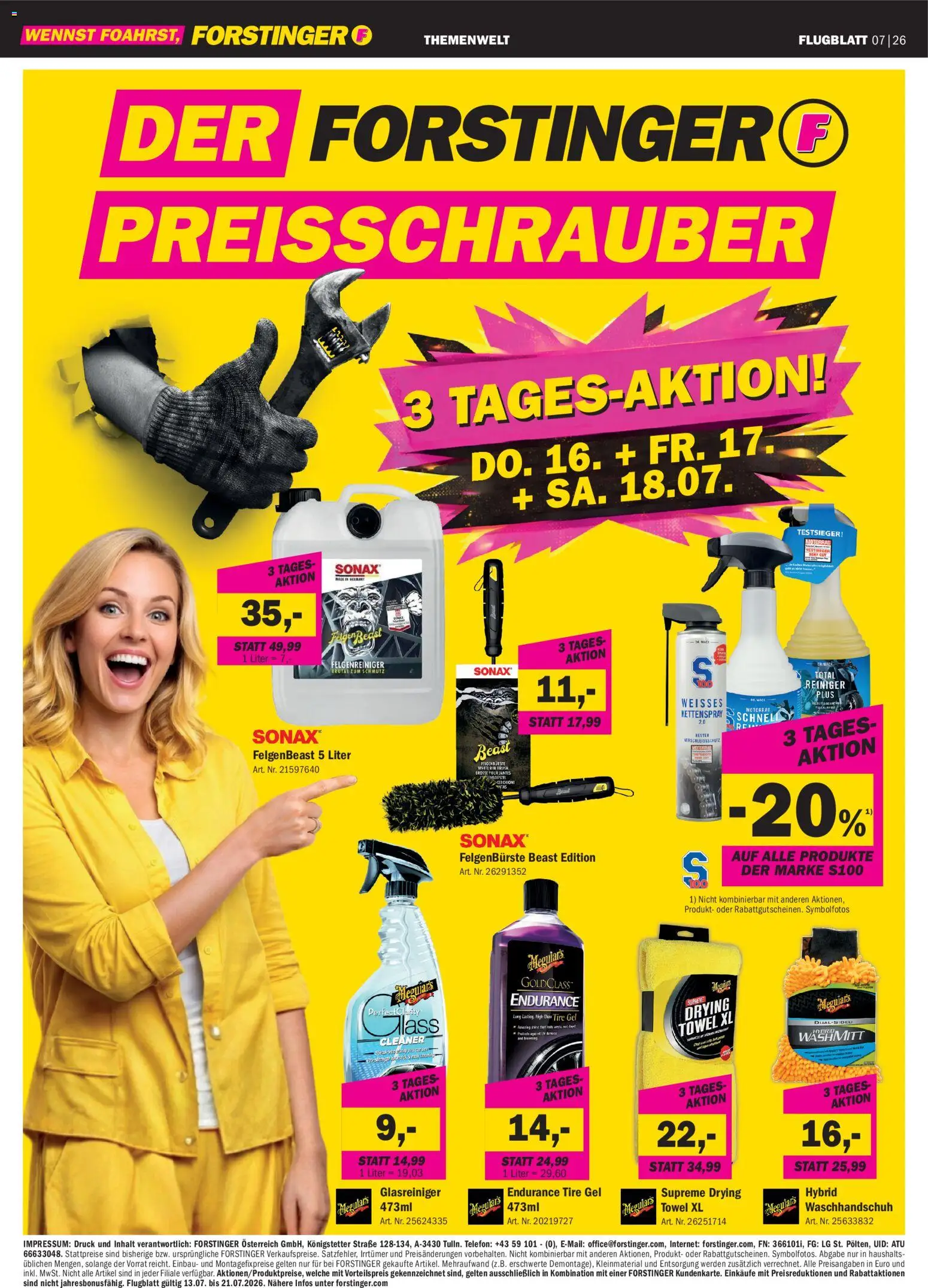 Forstinger Flugblatt gültig ab 13.07.2026 | Seite: 3