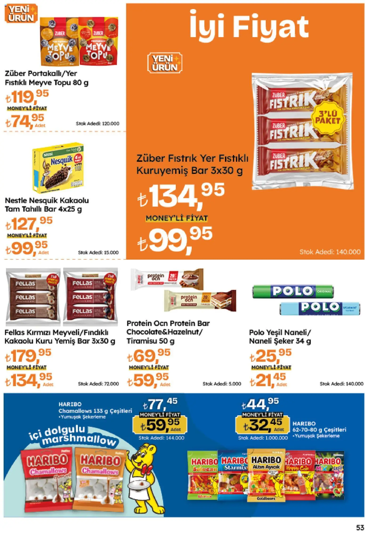 Migros Katalog - Migroskop - 26.03.2026 tarihinden itibaren geçerlidir | Sayfa: 53 | Ürünler: Şeker, Meyve