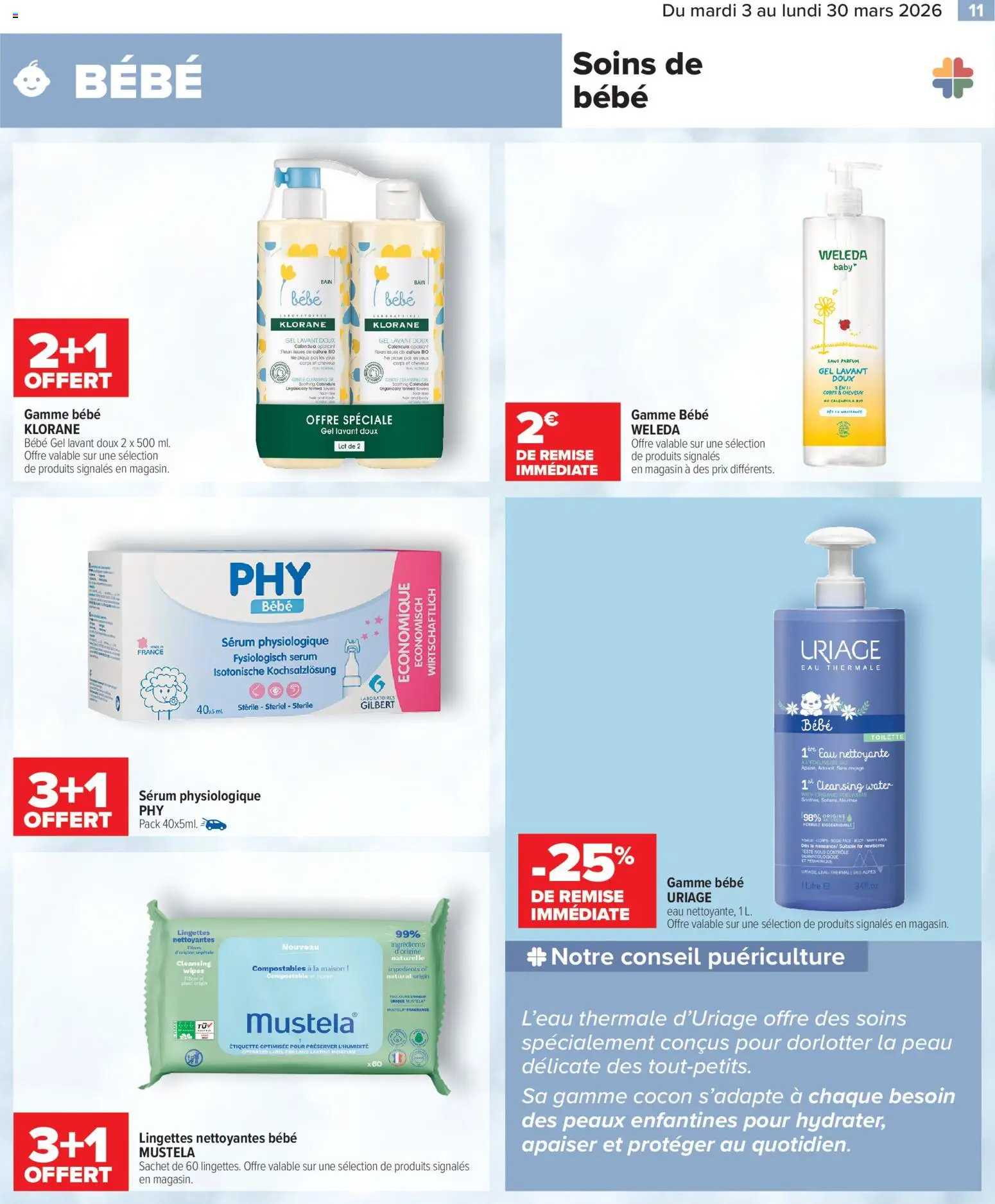 {H1} | Page: 11 | Produits: Body, Serum, Eau thermale, Pele