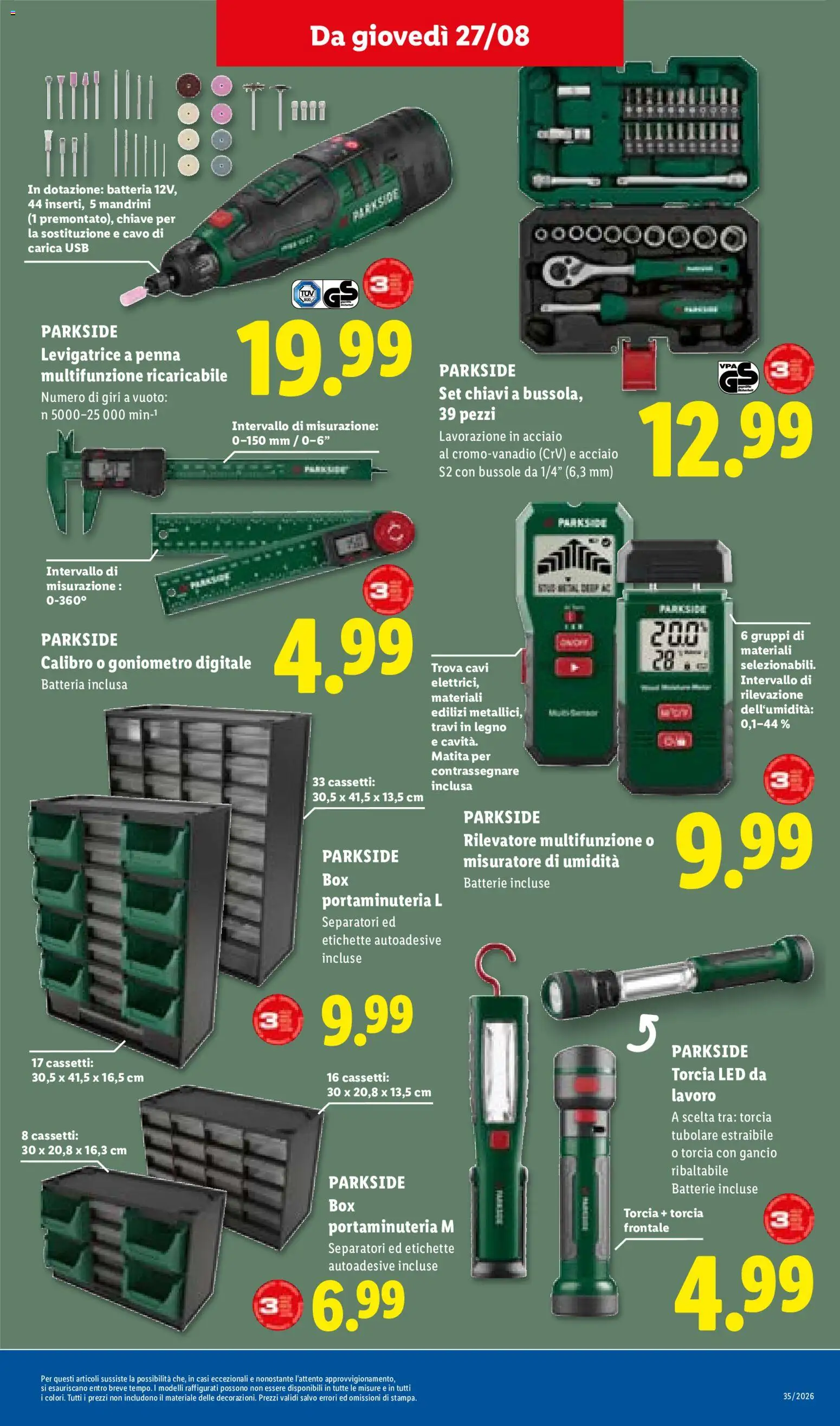 Volantino Lidl del 27/08/2026 | Pagina: 25