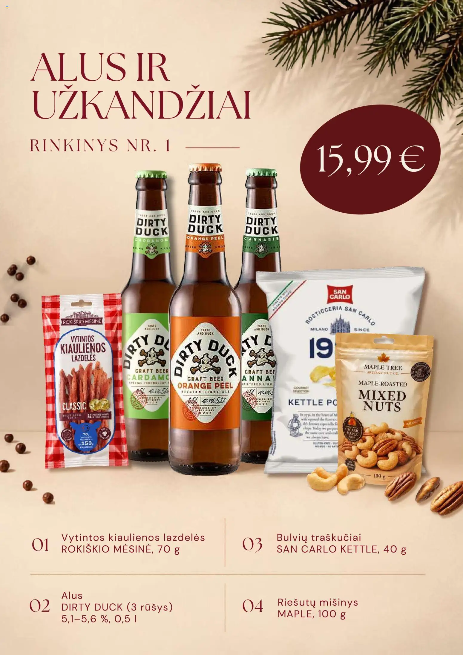 VYNOTEKA akcijos nuo 2026.10.26 | Puslapis: 2 | Prekių: Kiaulienos, Užkandžiai, Alus, Traškučiai