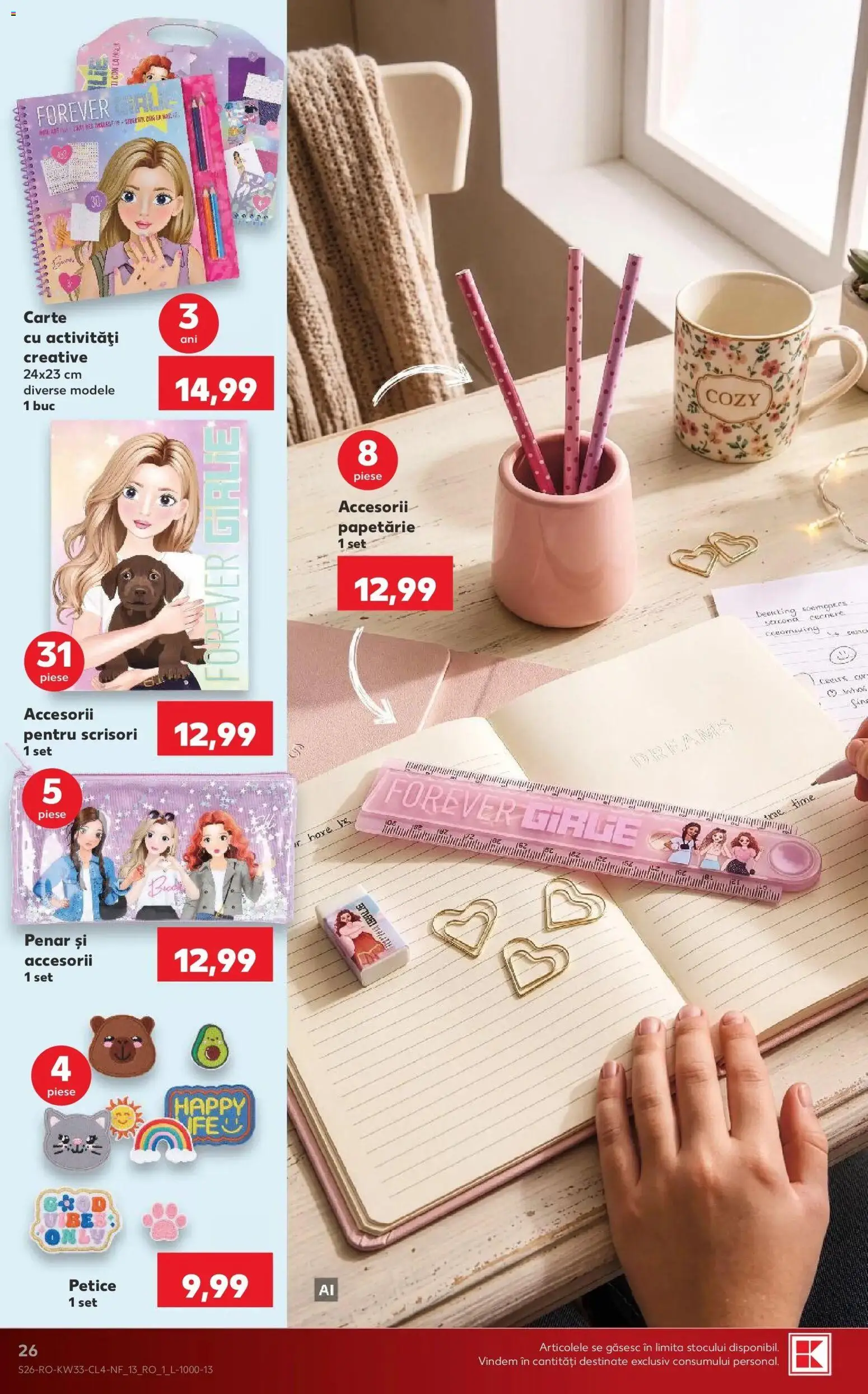 Kaufland Bârlad 12.08.2026 - Revista si Oferta | Pagină: 26 | Produse: Creative