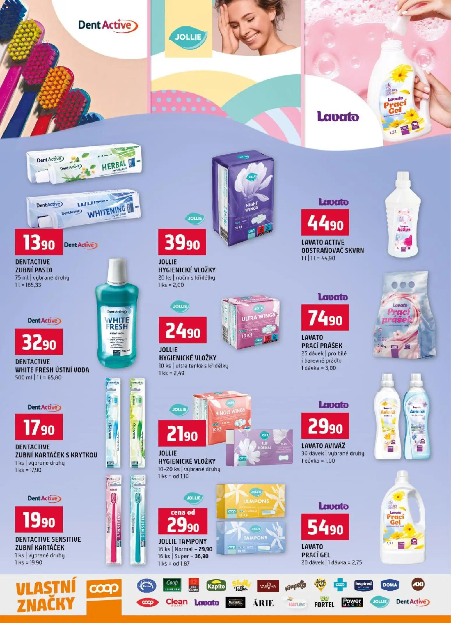 Terno leták od 23.09.2026 | Strana: 18 | Produkty: Ústní voda, Aviváž, Prací Prášek, Tampony