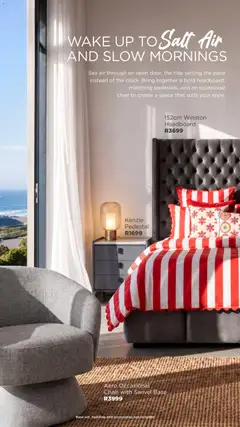 House and Home specials catalogue – valid from 19/10/2026 | Page: 36 | Products: Pedestal, Headboard, Chair, Salt