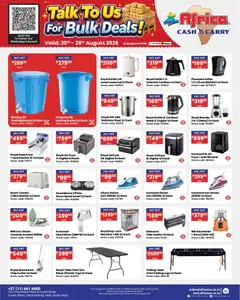 Africa Cash & Carry specials catalogue – valid from 20/08/2026 | Page: 33