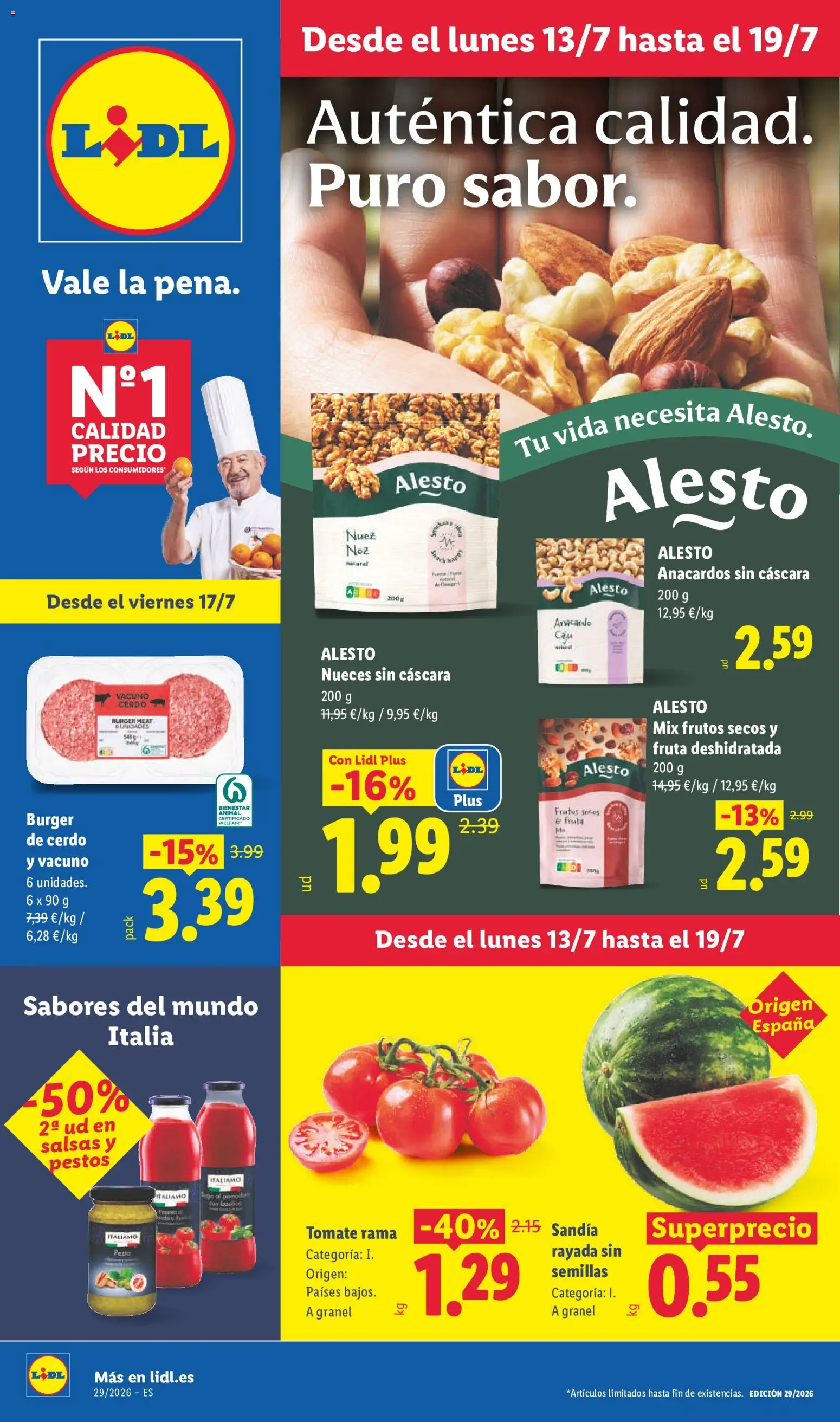 Lidl folleto │ válido desde el 13/07/2026 | Página: 1