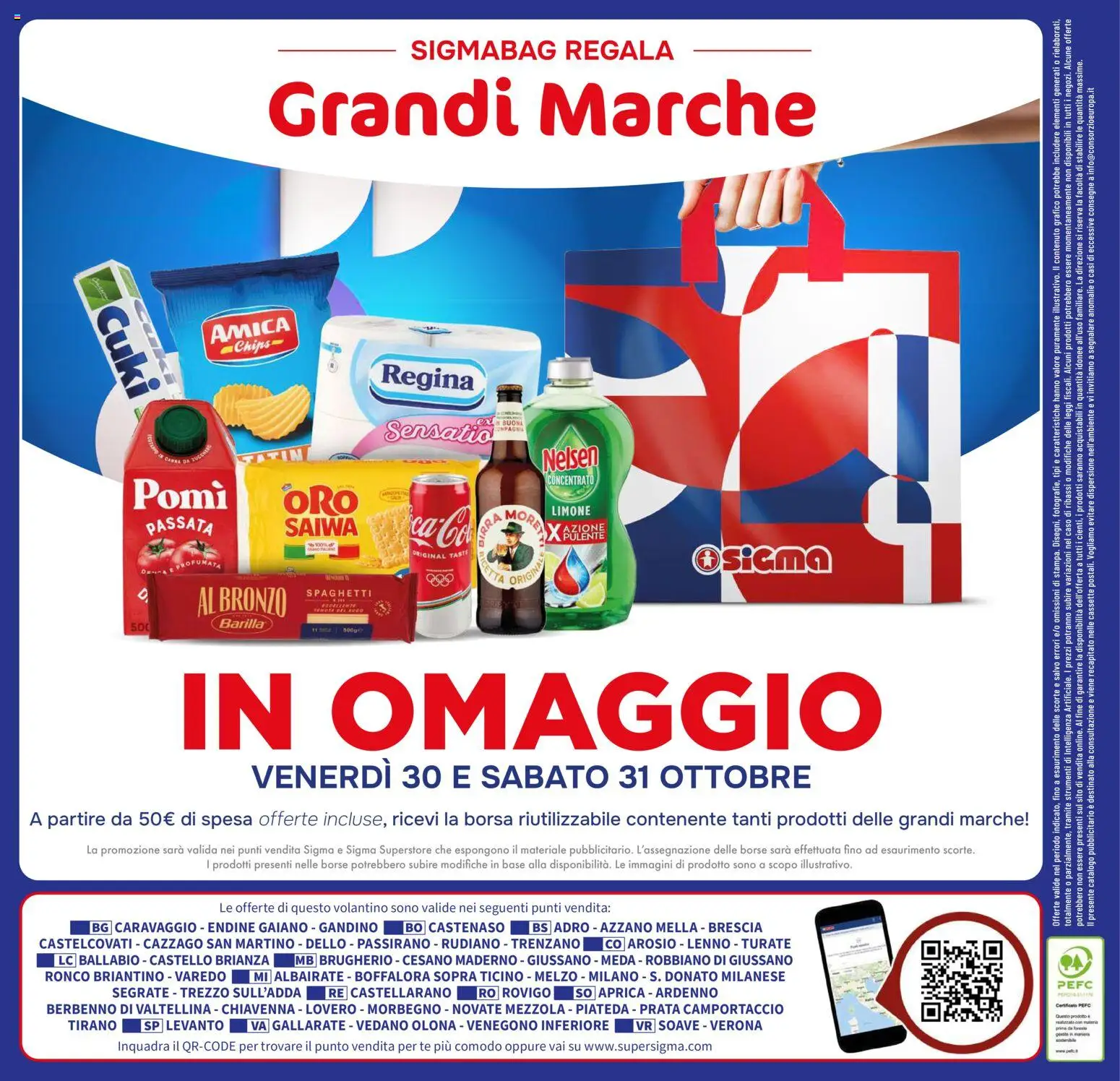 Volantino SIGMA del 22/10/2026 | Pagina: 20 | Prodotti: Tè, Limone, Barilla, Borsa