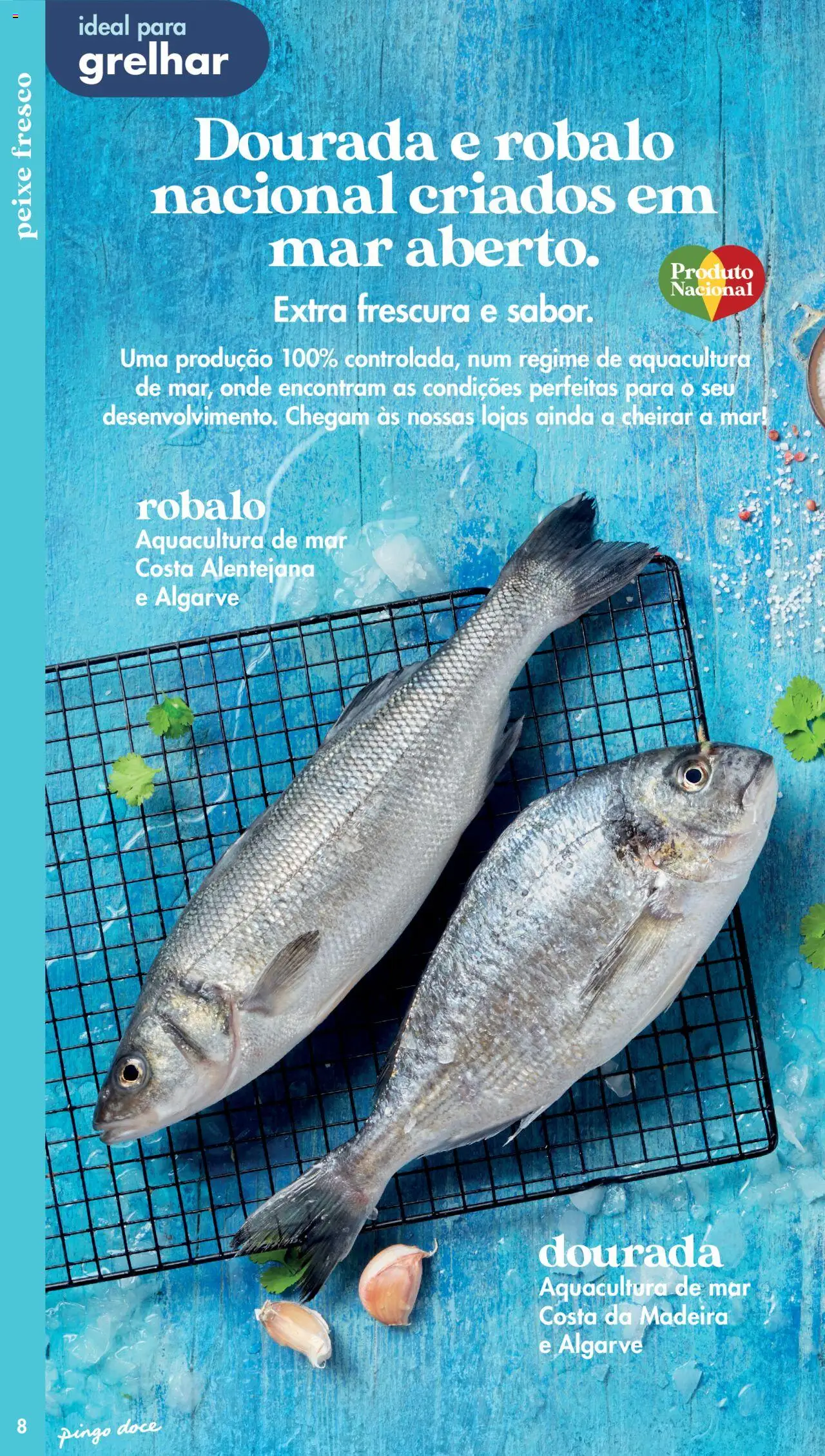 Pingo Doce - Catálogo Peixaria │ válido de 20/05/2025 | Página: 8 | Produtos: Dourada, Peixe