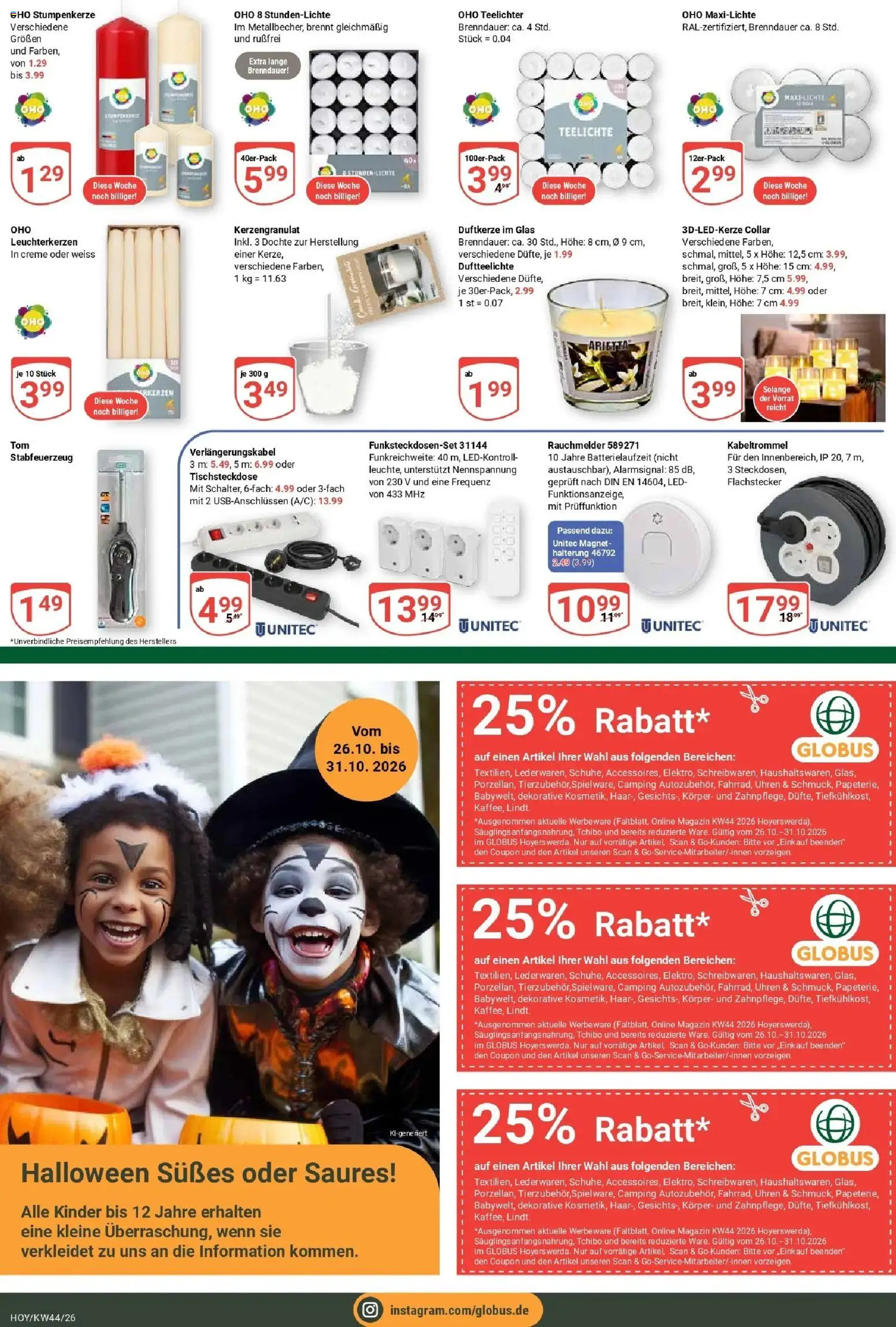 Globus Prospekt Hoyerswerda (ab 26.10.2026) » Angebote online | Seite: 30 | Produkte: Creme, Magazin