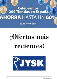 Vista previa JYSK catálogo válido desde el 03/09/2026