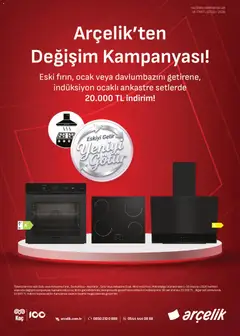 16.06.2026 tarihinden itibaren geçerli olan Arçelik kataloğu önizlemesi