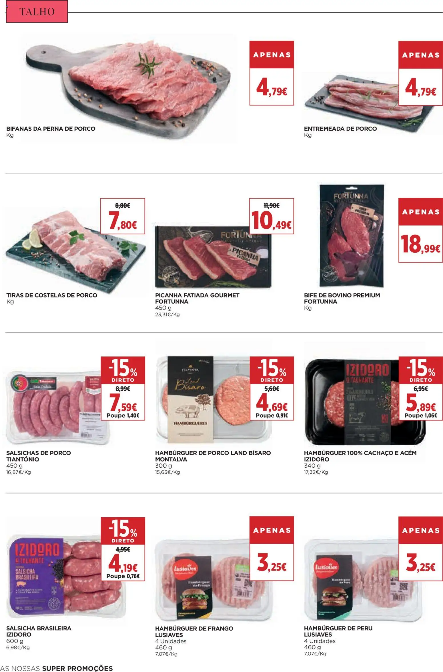 El Corte Ingles folheto │ válido de 05.06.2026 | Página: 22 | Produtos: Frango, Peru, Hambúrguer, Salsicha