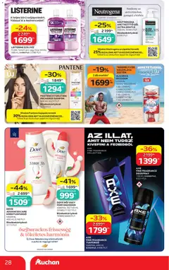LISTERINE SZÁJVÍZ, Ft/db, Total Care vagy Stay White, 500 ml - amely érvényes a következő dátumtól: 2026.08.06. | Oldal: 28 | Termékek: Old spice, Tusfürdő, Dezodor, Szájvíz