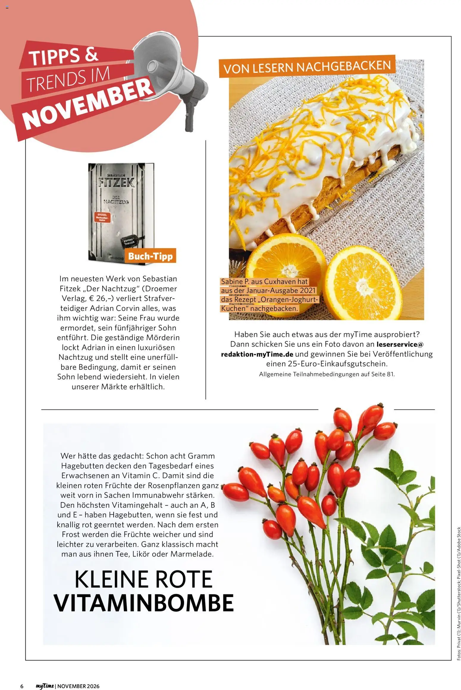 Combi myTime – gültig ab 01.11.2026 | Seite: 6 | Produkte: Likör, Kuchen