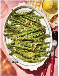 Groene asperges met citroendressing, Groene asperges met citroendressing - Voorbeeld van een folder van Albert Heijn, geldig van 03-07-2026 | Pagina: 53 | Producten: Asperges