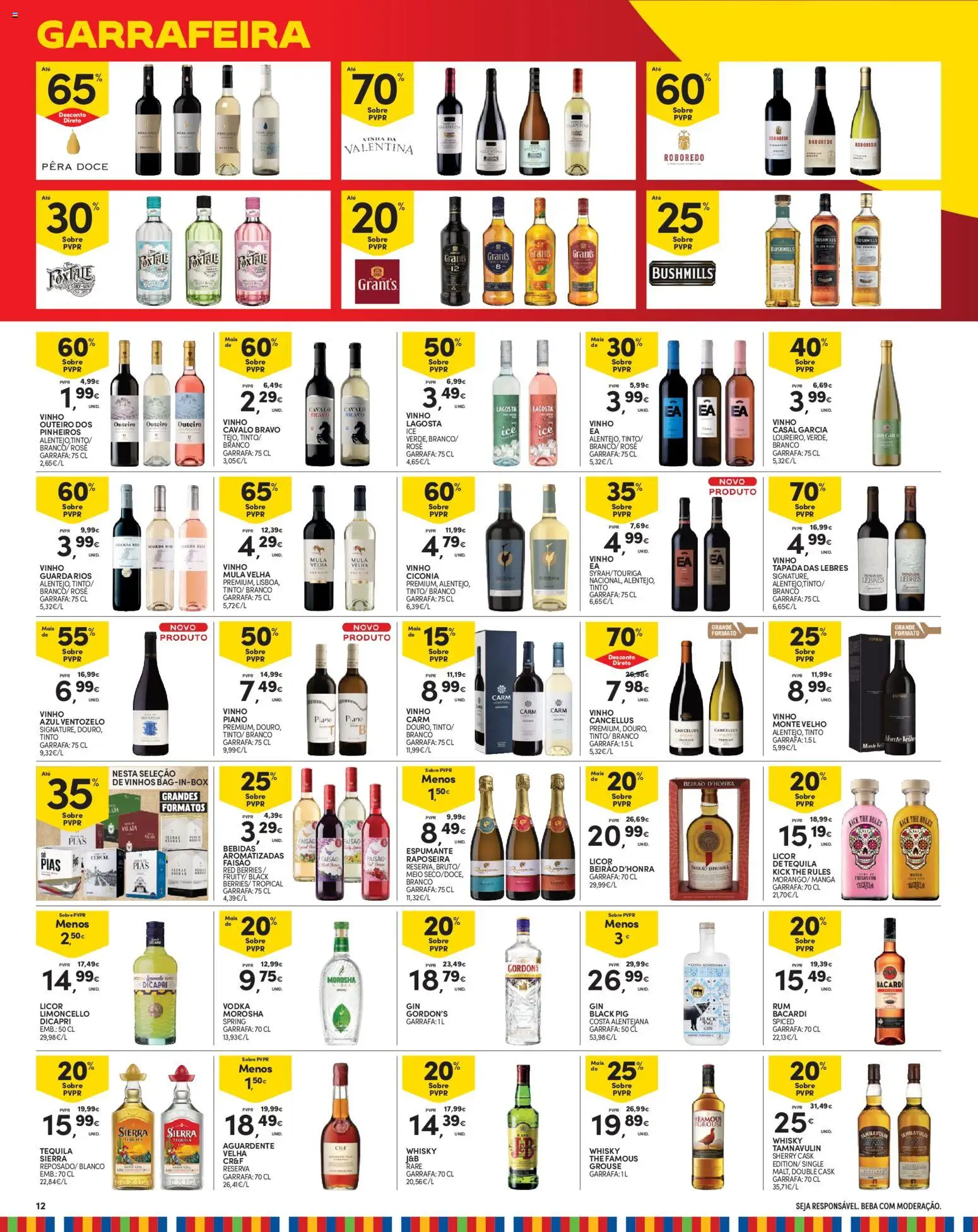 Continente folheto Madeira │ válido de 13/10/2026 | Página: 12 | Produtos: Whisky, Espumante, Manga, Licor