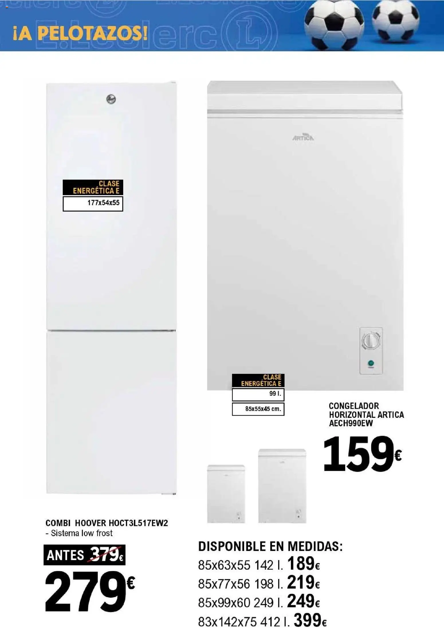 E.Leclerc Pamplona │ válido desde el 01.06.2026 | Página: 31 | Productos: Congelador, Combi
