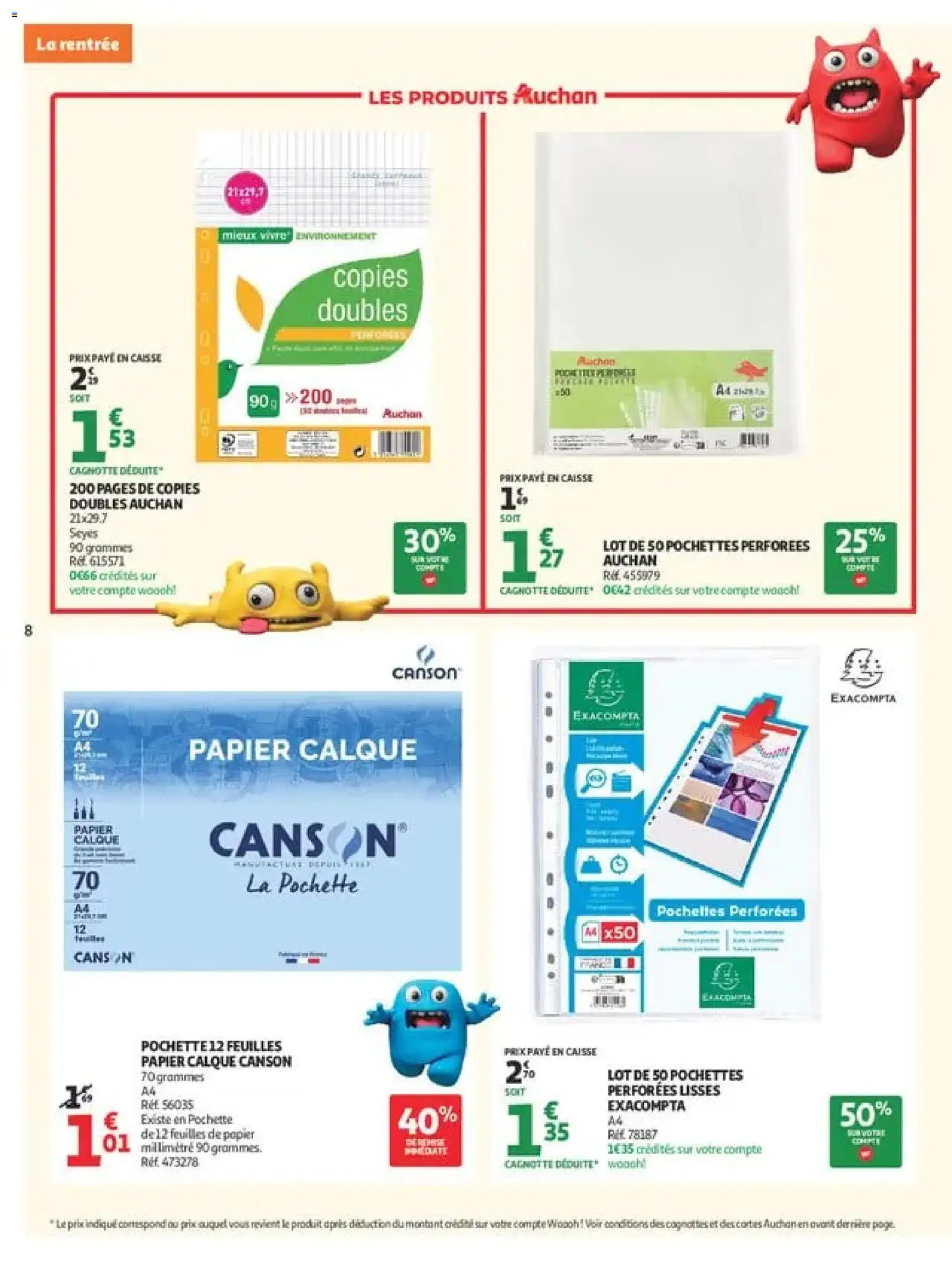 {H1} | Page: 8 | Produits: Notebook, Papier canson