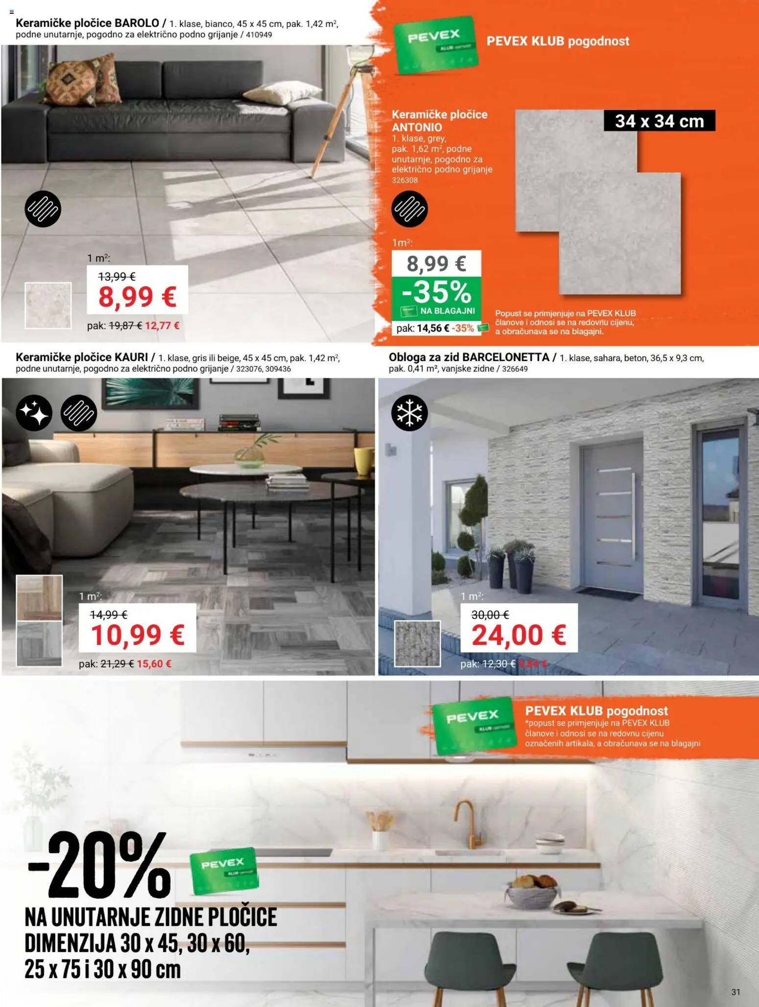 Pevex katalog | vrijedi od 30.04.2026 | Stranica: 31