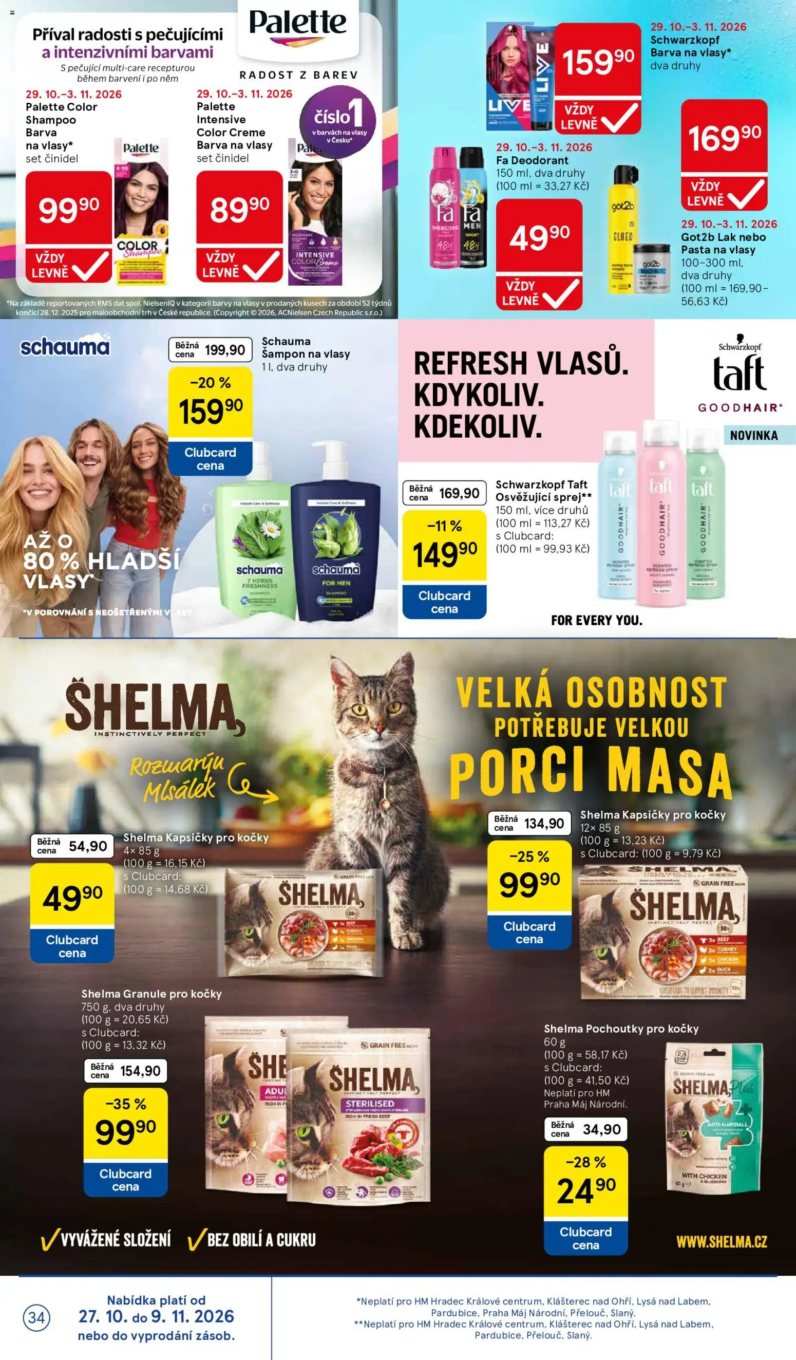 Tesco leták - Hypermarket od 29.10.2026 | Strana: 34