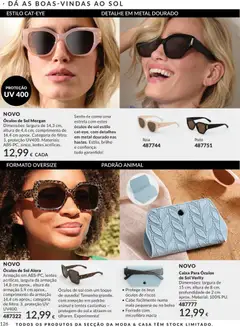 Pré-visualização Catálogo Avon Campanha 5 válido de 01.05.2026 | Página: 126 | Produtos: Óculos, Óculos de sol, Castanhas, Caixa