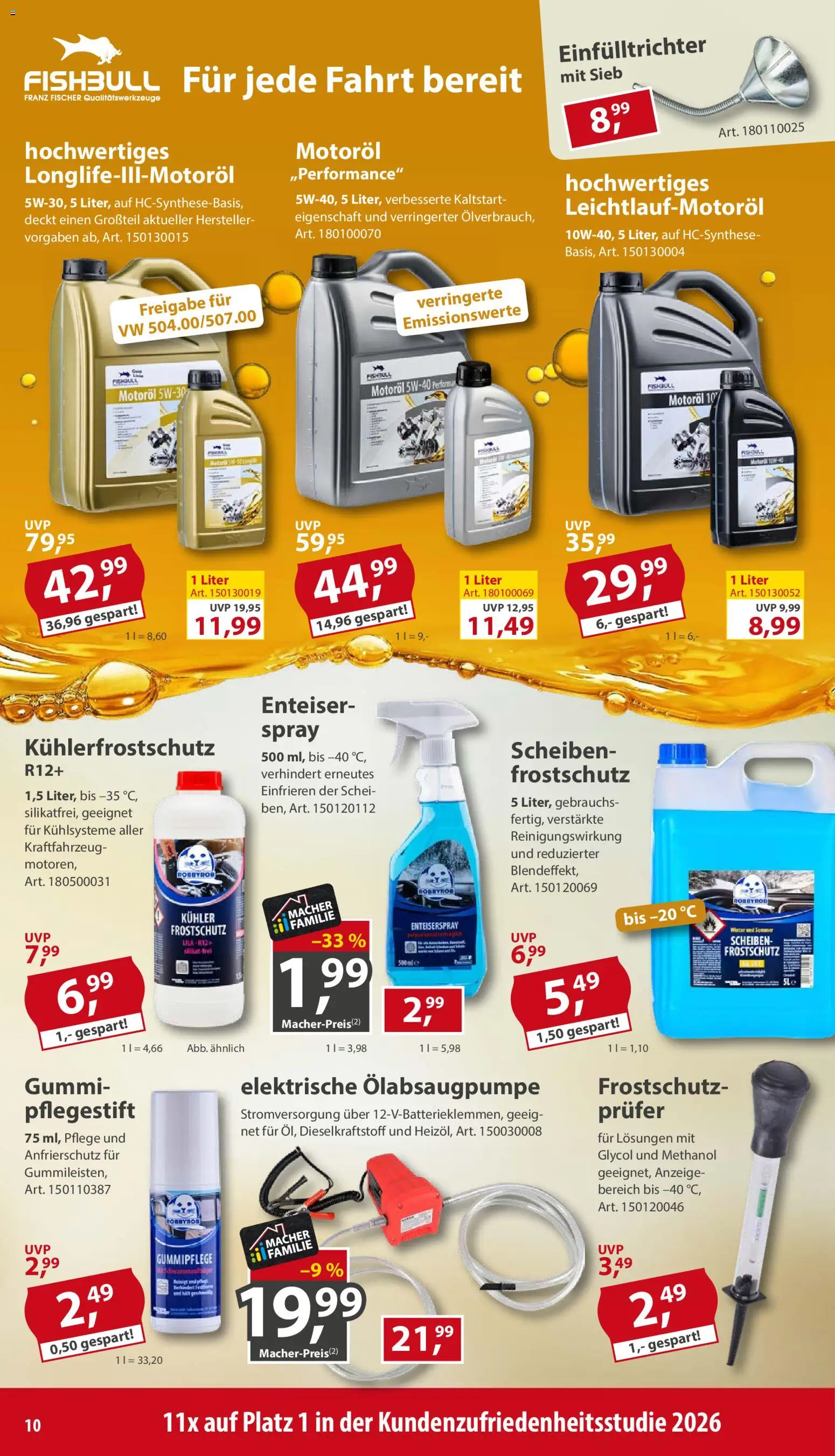 Sonderpreis Baumarkt Prospekt – gültig ab 26.09.2026 | Seite: 10