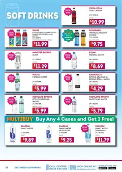 Preview of Bestway - All deals in one place, tailored for catering businesses. valid from 22.05.2026 | Page: 16 | Products: Cap, Mango, Mineral water
