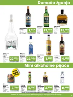 Tuš katalog akcije – veljaven od 07.04.2026 | Stran: 19 | Izdelki: Kos, Vodka