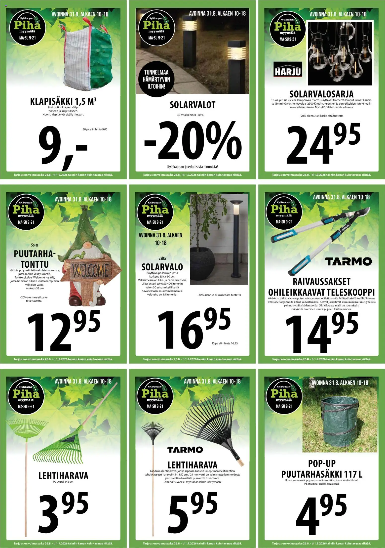 Tuuri tarjoukset – voimassa 26/08/2026 alkaen | Sivu: 24